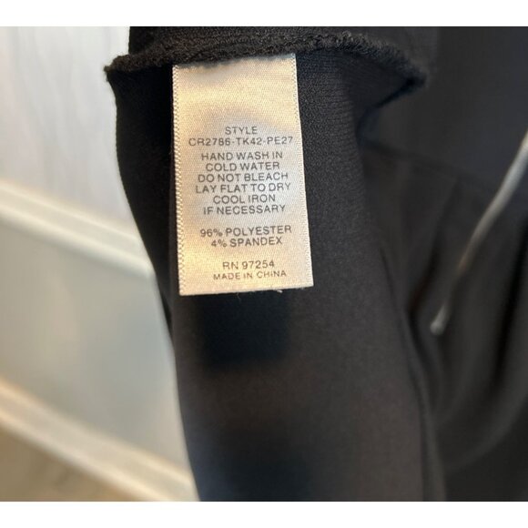 One Clothing Dress Womens Small Black Rhinestone Business casual‎ Cap Sleeve - Picture 5 of 7